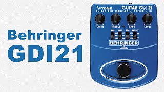 Video thumbnail for Behringer GDI21 - Tech 21 GT2 Clone #behringer #tech21 by SLÄRP