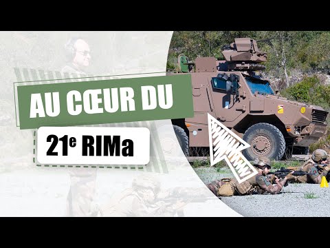 Au cœur du 21ème Régiment d’Infanterie de Marine de Fréjus.