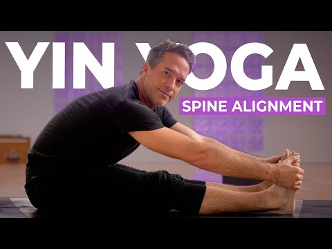 Yin Yoga for Spine Alignment: Gentle 15-Minute Stretches for a Healthy Back!
