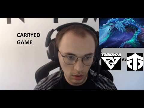 NINE CARRY the GAMEE as WINTER WYVERN- TEAMFIGHT HIGHLIGHT- Tundra vs Entity- Dota 2