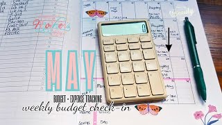 weekly budget check-in (starting May a little yappy) ✌🏾