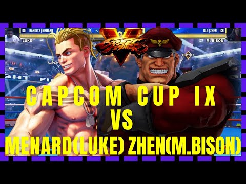 MenaRD (Luke) vs. Zhen (M. Bison) - Winners Final - Capcom Cup IX Top 16 & FINALS Street Fighter v 5