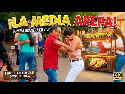 Así bailan LA MEDIA AREPA nuestros abuelitos 🤠🔥 ¡Qué energía en #ocaña #baile #carranga#LaMediaArepa