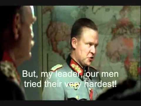 Hitler finds out his dress sold out