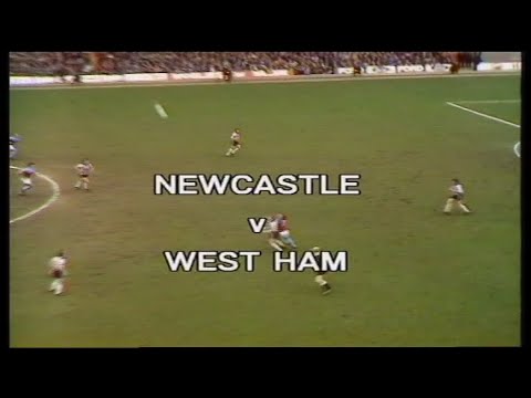 1976/77 - Newcastle v West Ham (Division 1 - 16.4.77)