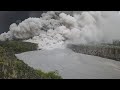 Pyroclastic Flow Fills River Bed With Ash Semeru Volcano Nov 19 2025