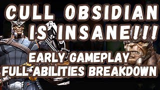 Cull Obsidian Early Gameplay &amp; Full Abilities Breakdown - Marvel Contest of Champions