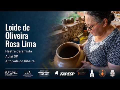 Loide de Oliveira Rosa Lima - Mestra Ceramista - Apiaí SP - Alto Vale do Ribeira