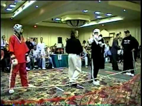 Elonzo Harvey vs  Kevin Schluter   Fight 1   Light Middleweight Continuous Sparring 2002 Super Grands