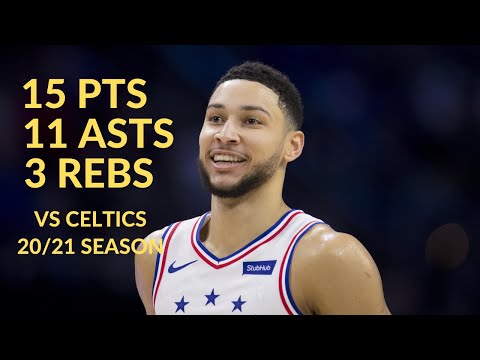 Ben Simmons 15 Pts 11 Asts 3 Rebs Highlights vs Boston Celtics | NBA 20/21 Season