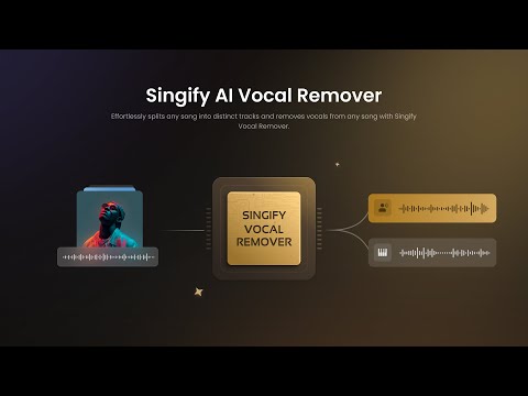 Singify AI demo video