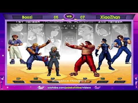 Baozi (包子) Vs XiaoZhan FT10 KOF 2002 UM - Battle Realmente Alucinante