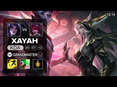 Gumayusi Xayah vs Kai'Sa ADC - KR Grandmaster - Patch 13.14 Season 13