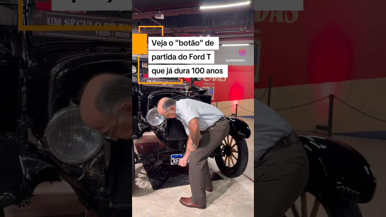 O mundo encantado dos carros antigos que já dura 100 anos.  #bateriamoura