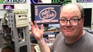 Amiga 4000 tower TE connectors and my basement floods