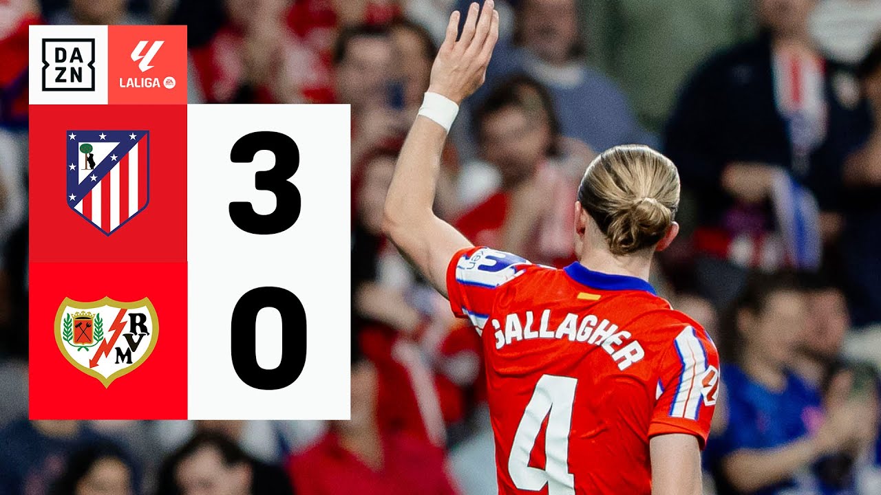 Atlético de Madrid vs Rayo Vallecano (3-0) | Resumen y goles | Highlights LALIGA EA SPORTS