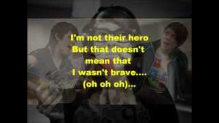 Tegan &amp; Sara I&#39;m Not Your Hero (lyrics)