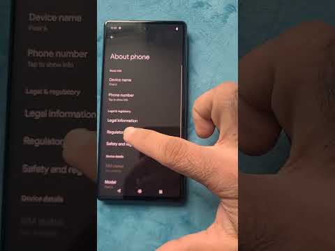 How to find exact model number of your Google Pixel phone?