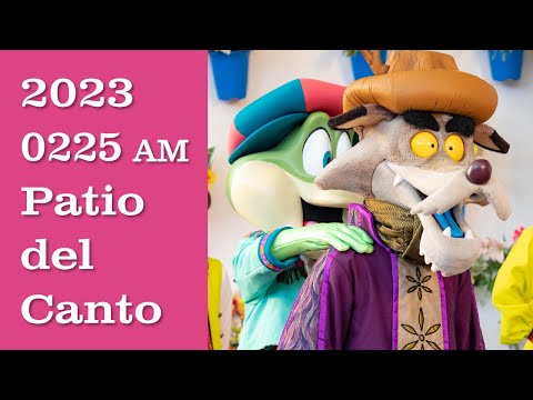 【志摩スペイン村】20230225AM/パティオデルカント【4K固定アングル】