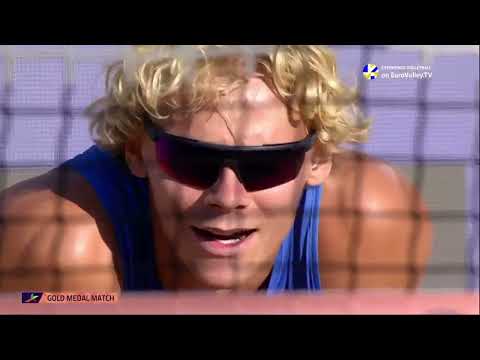 Perusic/Schweiner (CZE) vs. Åhman/Hellvig (SWE) - EuroBeachVolley 2022 | Men (Gold Medal) Highlights
