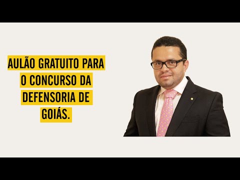 AULÃO GRATUITO - DPE/GO