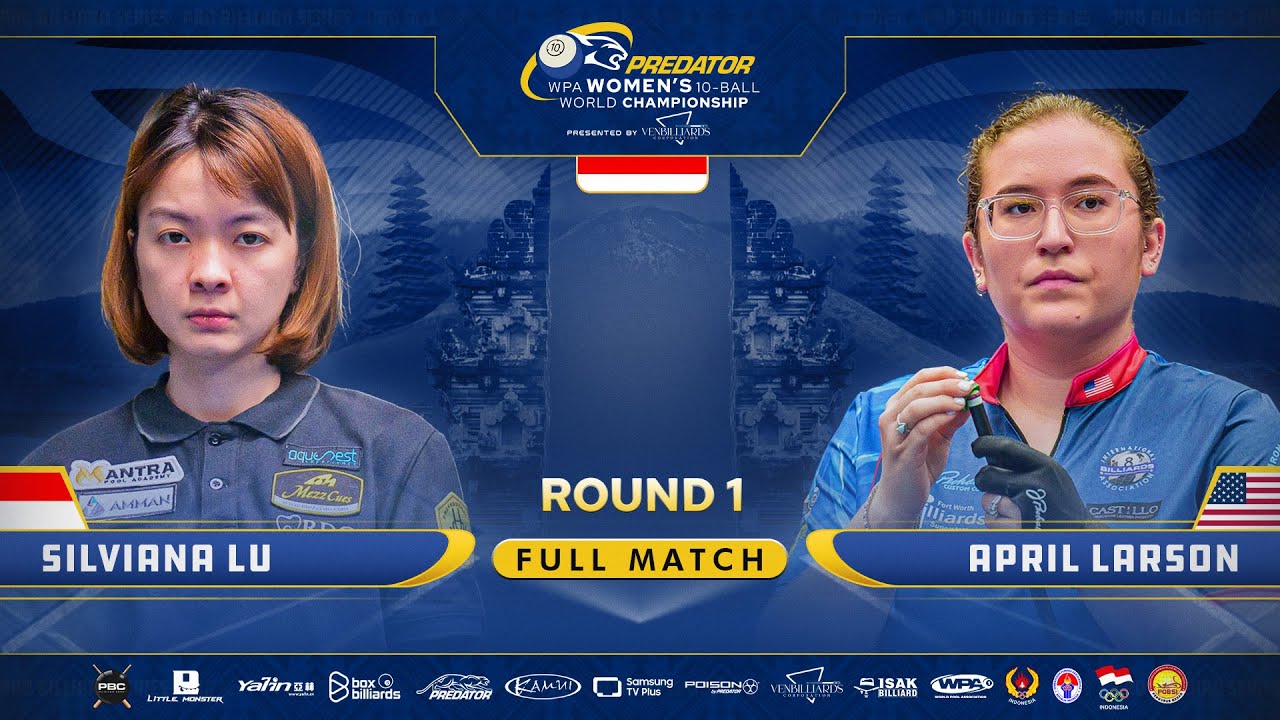 LU vs LARSON - Predator WPA Women's 10-Ball World championship presented by VenBilliards