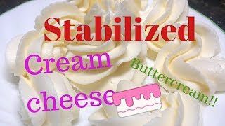 difference between buttercream and cream cheese frosting
