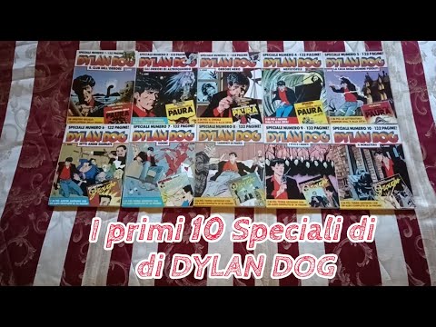 [DYLAN OLD] - I primi 10 albi SPECIALI di DYLAN DOG 💣🌟💫🔥💯
