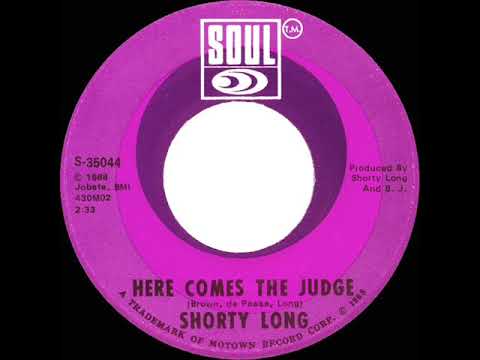 1968 HITS ARCHIVE: Here Comes The Judge - Shorty Long (mono)