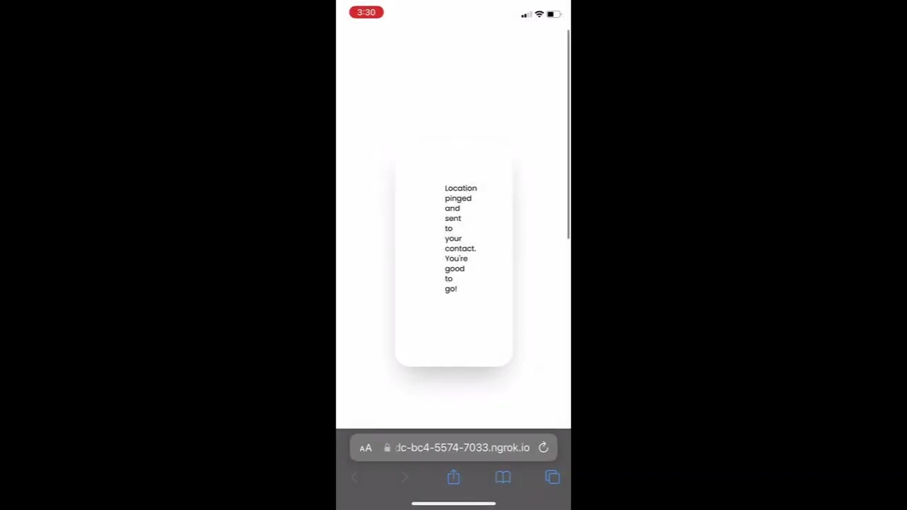 Safe Contact Demo v2
