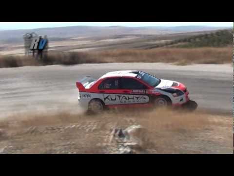 2011 Eskişehir Rallisi / Erkan Güral - Özgür Gür / Mitsubishi Lancer Evo 9