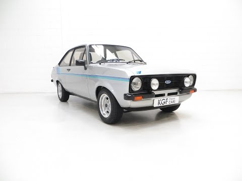 A Rare and Club Registered Ford Escort Mk2 Harrier 1/500 Made in Strato Silver - SOLD!