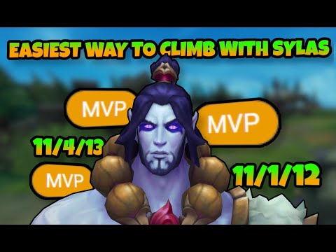 JUNGLE SYLAS IS LITERALLY THE ELO POTION RIGHT NOW...