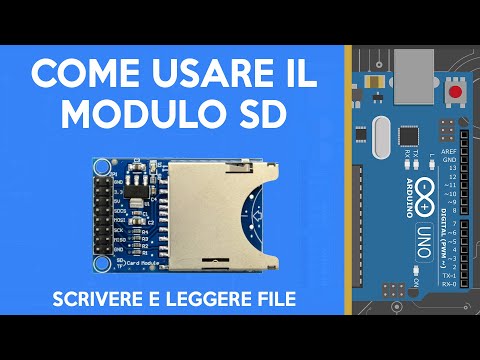 Arduino Sd Card: Come funziona e come Salvare File - (Arduino datalogger)