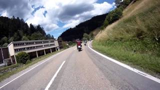 preview picture of video 'Motorradtour im Nordschwarzwald & GoPro Kameratest - (with english subtitles)'