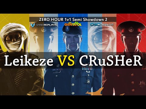 Stanislav TV - Leikeze vs CRuSHeR - GRAND FINAL - Generals Zero Hour 1v1 Semi Showdown 2