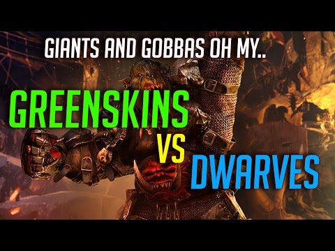 2 Giant Wreckage | Total War Warhammer Online Battle #5 | Greenskins vs Dwarves
