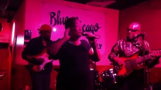 Ric Jaz with the Tenry Johns Blues Band at Blue Chicago