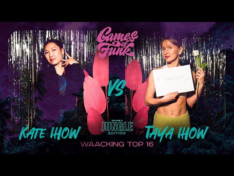 Games of Funk vol.5 | Waacking battle 1/8 | Kate IHOW vs Taya IHOW