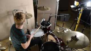 Mark Nolan Recording Drums For Full Time Cutie by Summertime Dropouts