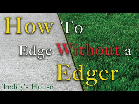 Secret to Edging like a pro| Without a Edger | How To