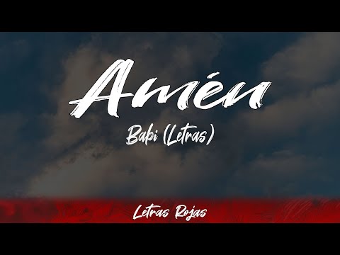 Babi - Amén (Lyrics/Letra) | #WingLyrics