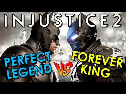 Injustice 2 The most INSANE match ever! PERFECT LEGEND vs FOREVER KING