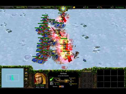 (Comment Request) 20 Sorceress & 25 Footman & 5 Knight vs 5 Arthas Frost (Fully Upgrade) 1080p