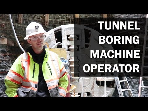 Job Talks - Tunnel Boring Machine Operator - Randy Gives a Detailed Description of his Job
