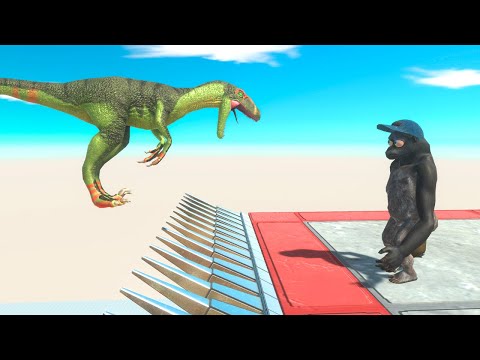 Deadly Spike Parkour - Animal Revolt Battle Simulator
