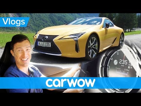 Lexus LC500 review - tested on the Autobahn and in the Alps | Mat Vlogs