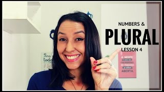Basic English: Learn  Singular And Plural Nouns & Numbers - Lesson 4