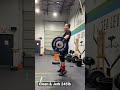 Snatch 225lb C&J 245lb | Weightlifting #AskKenneth