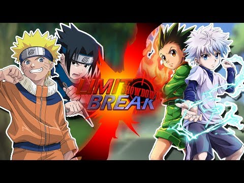 Naruto and Sasuke VS Gon and Killua (Naruto VS Hunter X Hunter) | Limit Break: Showdown